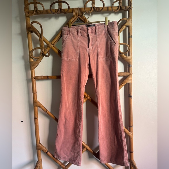 Sanctuary Pants - Sanctuary Rose Pink Mauve Wide Leg Corduroys